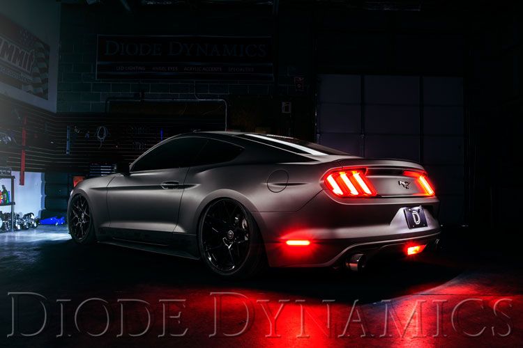 LED Sidemarkers for 2015-2023 (EU/AU) Ford Mustang Red (pair)