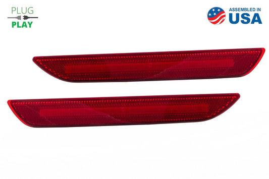 LED Sidemarkers for 2015-2023 (EU/AU) Ford Mustang Red (pair)