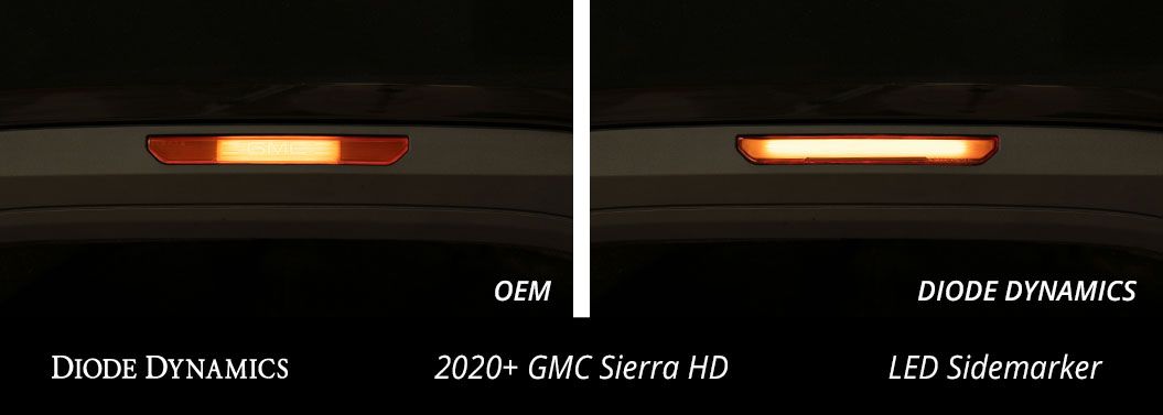 LED Sidemarkers for 2020-2025 GMC Sierra/Canyon (set)