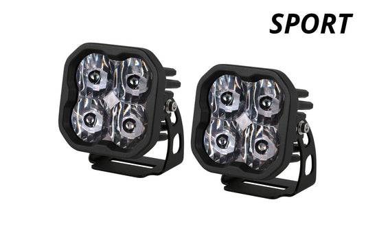 SS3 White Sport LED Pod (pair)