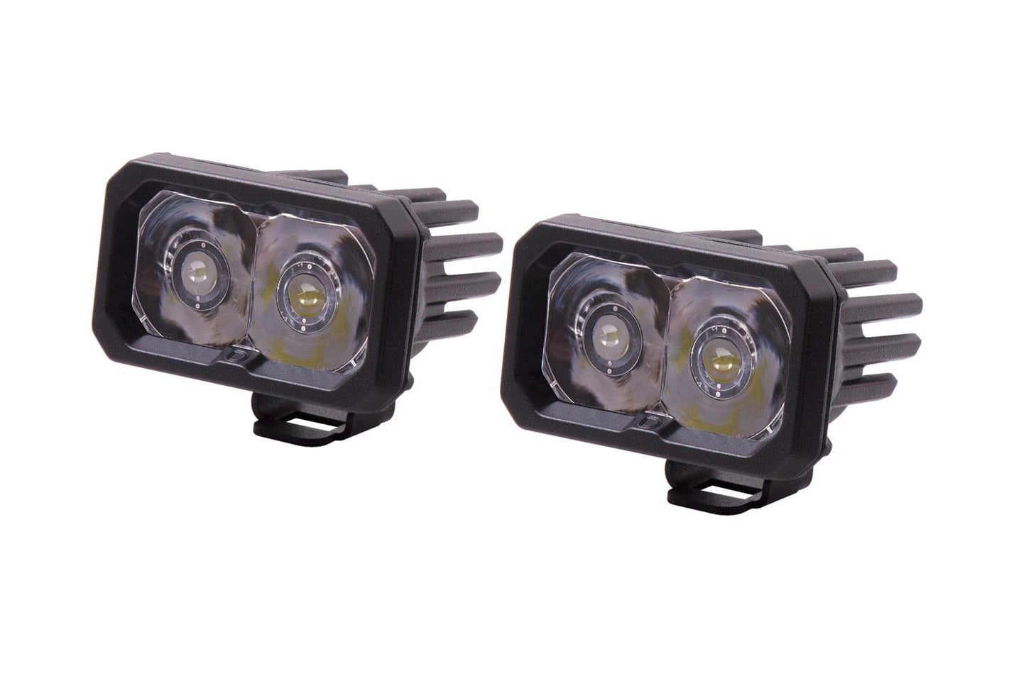 SSC2 White Pro Standard LED Pod (pair)