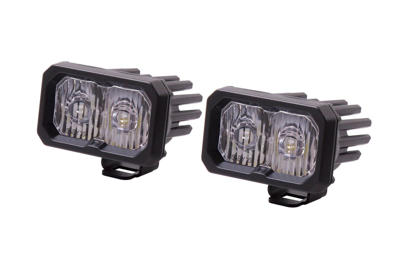 SSC2 White Pro Standard LED Pod (pair)
