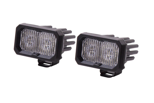 SSC2 White Pro Standard LED Pod (pair)