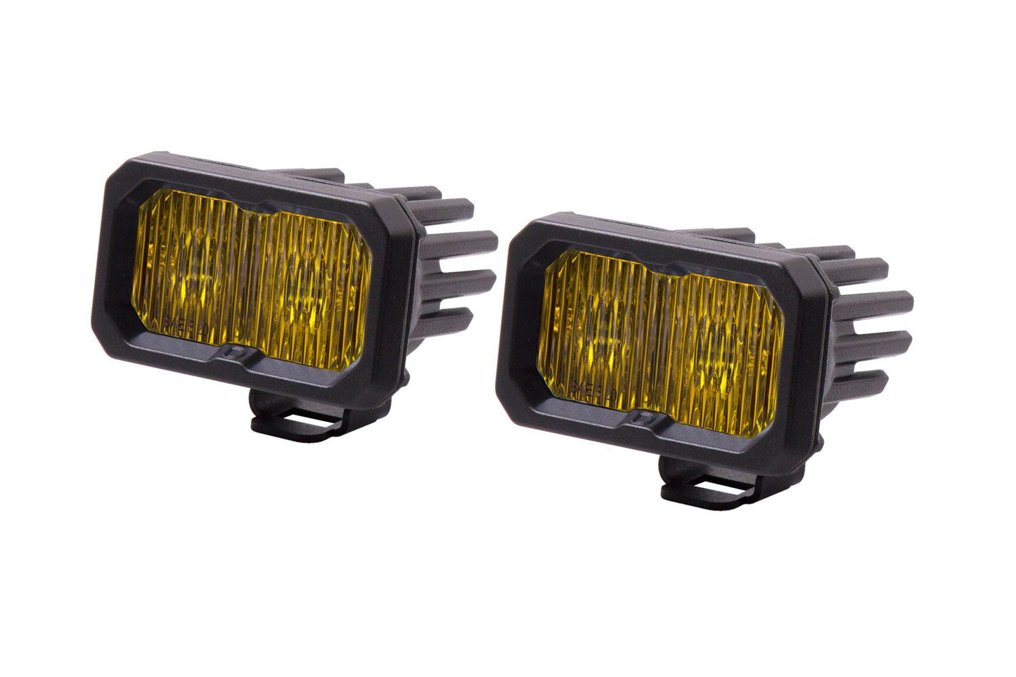 SSC2 Yellow Sport Standard LED Pod (pair)