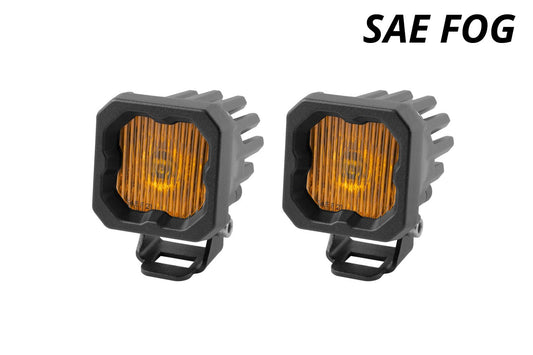 SSC1 Yellow Fog Standard LED Pod (pair)