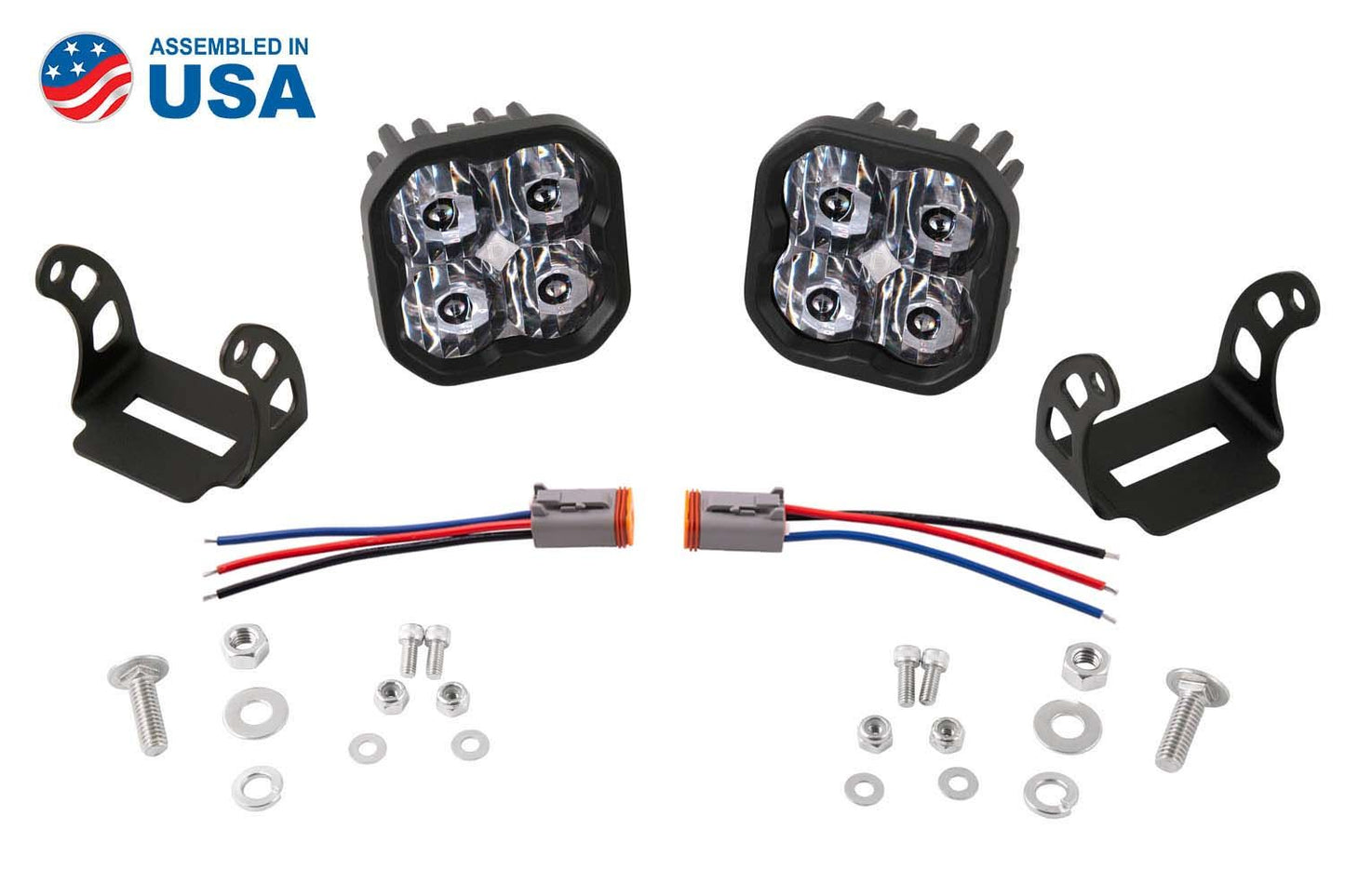SS3 White Pro LED Pod (pair)