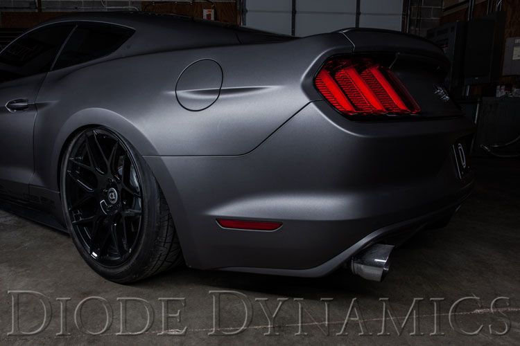 LED Sidemarkers for 2015-2023 (EU/AU) Ford Mustang Red (pair)