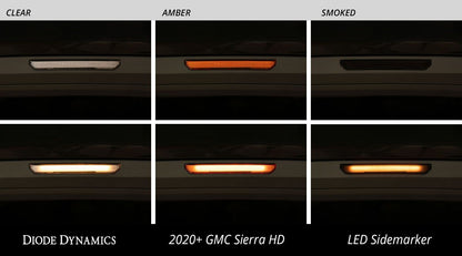LED Sidemarkers for 2020-2025 GMC Sierra/Canyon (set)
