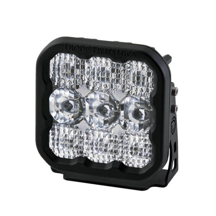 Custom White + Yellow SS5 CrossLink 6-Pod LED Light Bar - combo