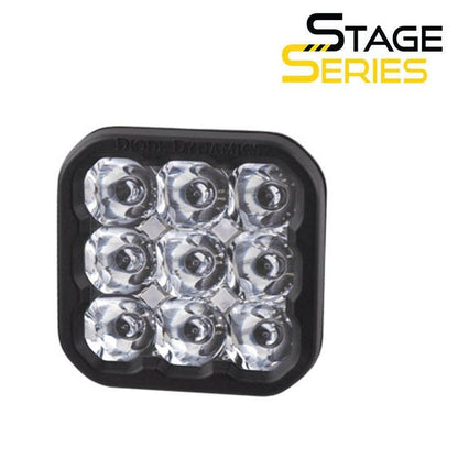 Custom White + Yellow SS5 CrossLink 6-Pod LED Light Bar - spot
