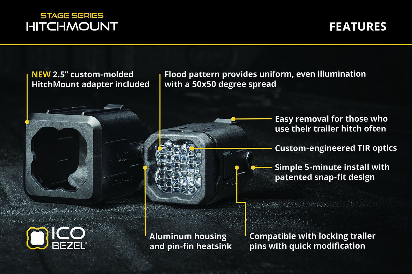 HitchMount LED Pod Reverse Kit C1 Sport