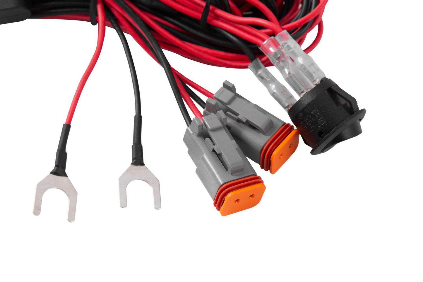 Light Duty Dual Output 2-Pin Offroad wiring harness 