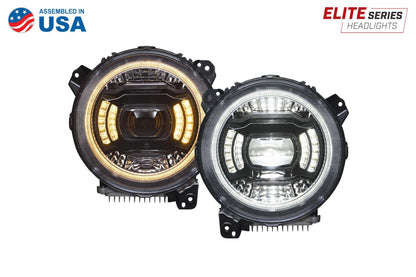 Elite LED Headlights for 2018-2025 Jeep JL Wrangler