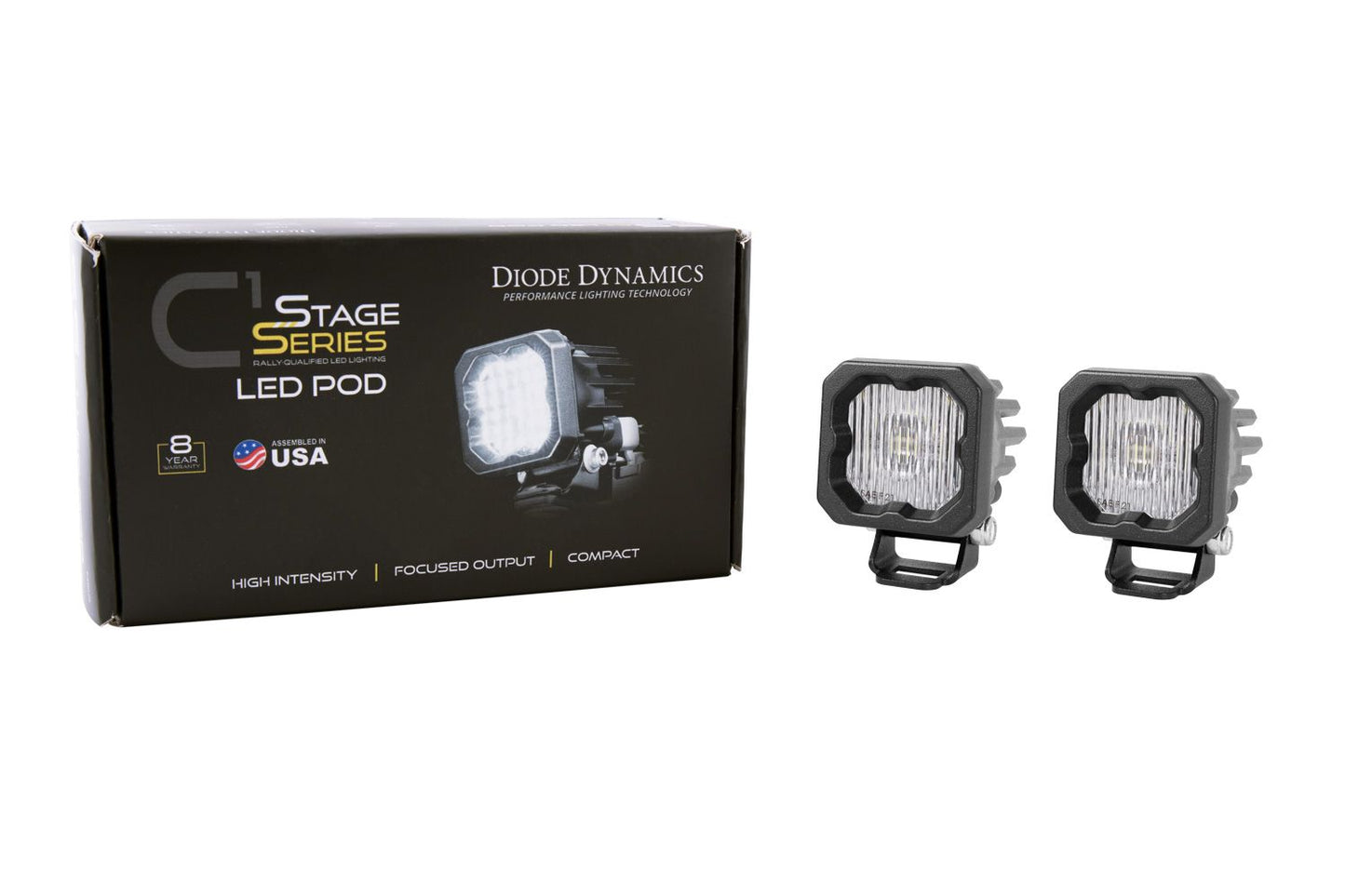 SSC1 White Fog Standard LED Pod (pair)