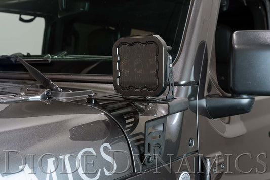 SS5 LED Pod Cover, Smoked (one)