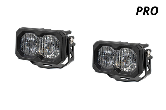 C2 2.0 SAE/DOT White Pro LED Pod (pair)