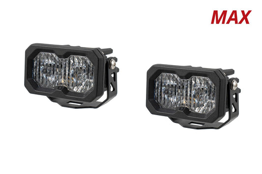 C2 2.0 SAE/DOT White Max LED Pod (pair)