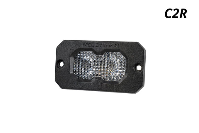 C2R White Flood LED Pod 