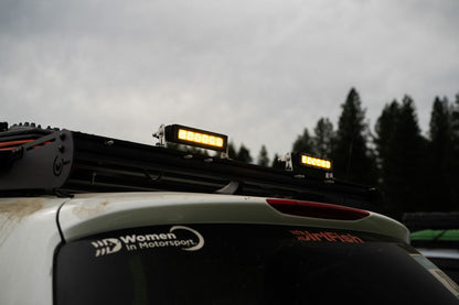Car roof with lights 