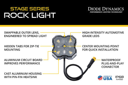 Stage Series RGBW LED Rock Light (add-on 2-pack)