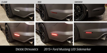 LED Sidemarkers for 2015-2023 (EU/AU) Ford Mustang Red (pair)