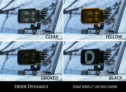 Stage Series 2in LED Pod Cover, Yellow (one)